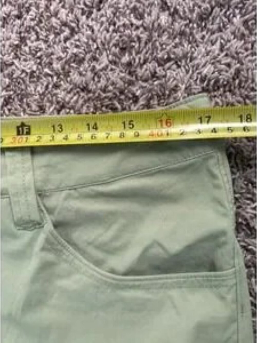 Olive Slim Dress Pants Men's - Picture 3 of 4
